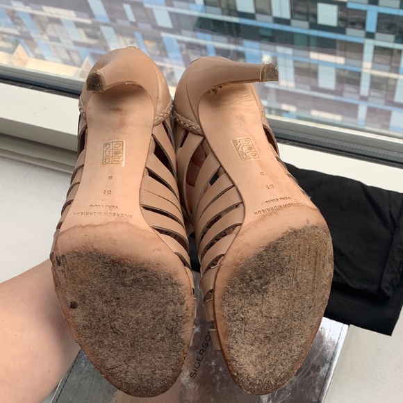 Sigerson Morrison - Nude - Strappy/Gladiator Heeled Sandals - Picture 6 of 9